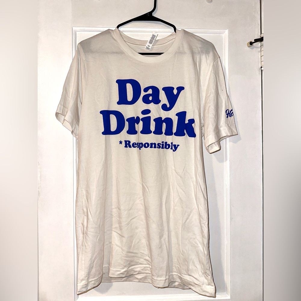 White HoopTea T-Shirt